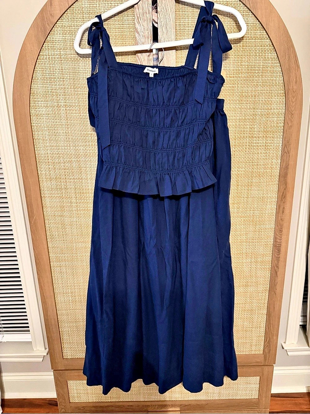 Darling Maxi Dress in Blue Size Medium Like New